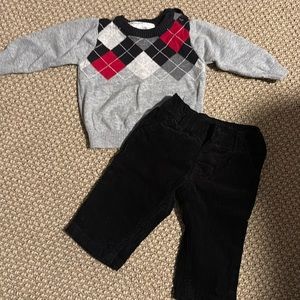 Boys Pant & Sweater Set